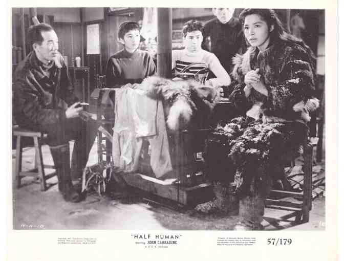 HALF HUMAN, 1957, movie stills, John Carradine, Russ Thorson