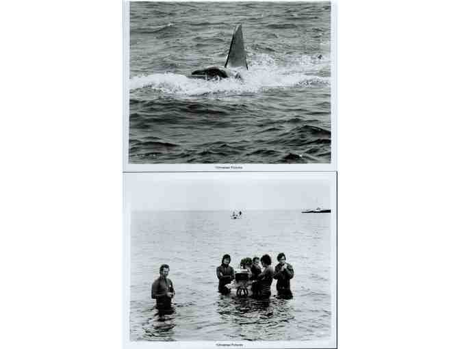 JAWS, 1975, movie stills, Roy Scheider, Richard Dreyfuss