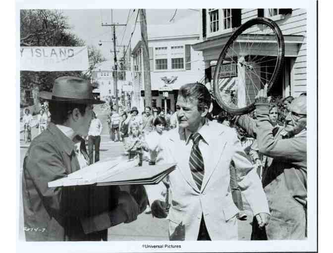 JAWS, 1975, movie stills, Roy Scheider, Richard Dreyfuss