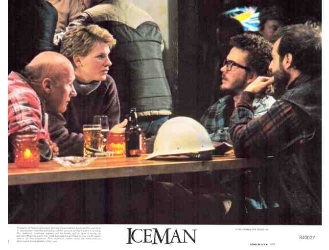 ICEMAN, 1984, mini lobby cards, Timothy Hutton, Lindsay Crouse, Caveman sci-fi