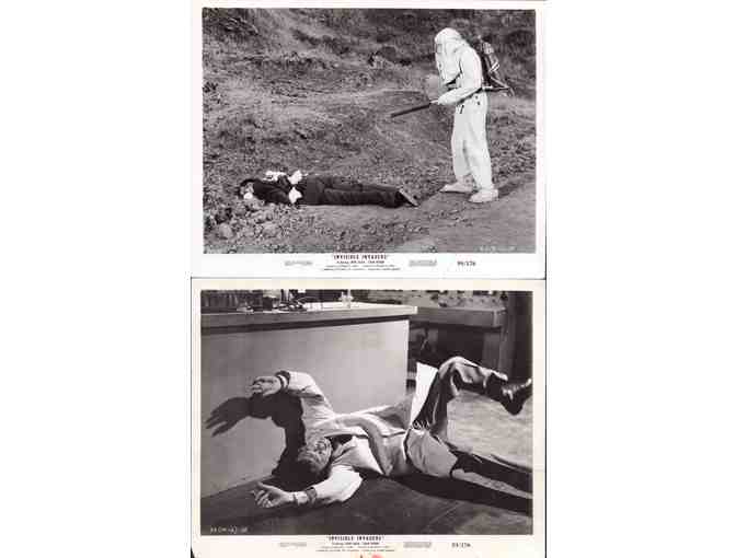 INVISIBLE INVADERS, 1959, movie stills, John Agar, John Carradine