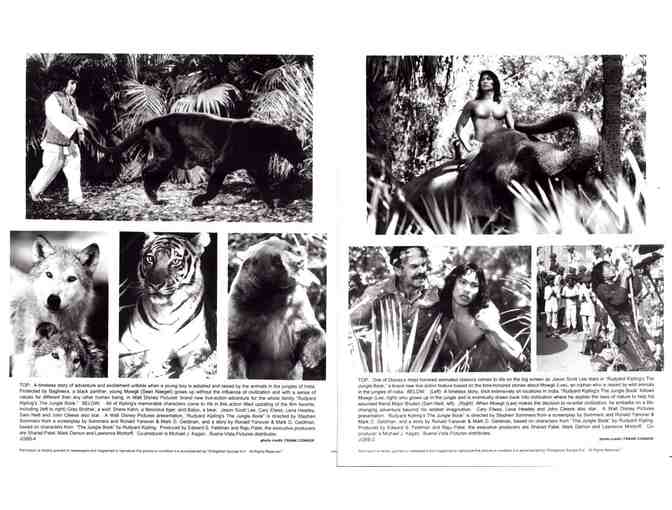 JUNGLE BOOK, 1994, movie stills, Jason Scott Lee, Cary Elwes, John Cleese