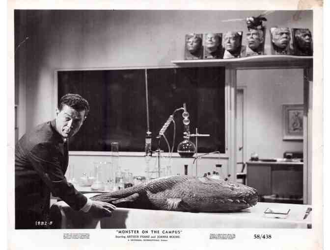 MONSTER ON THE CAMPUS, 1958, movie stills, Arthur Franz, Troy Donahue