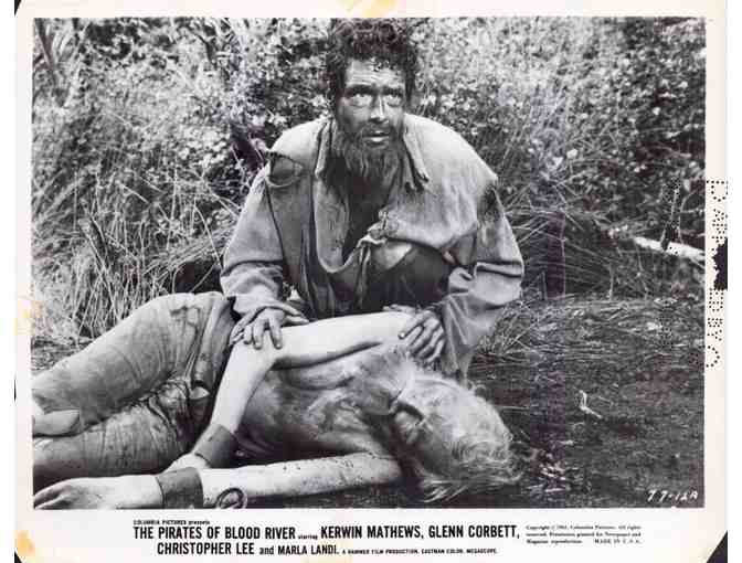 PIRATES OF BLOOD RIVER, 1962, movie stills, Kerwin Mathews, Christopher Lee