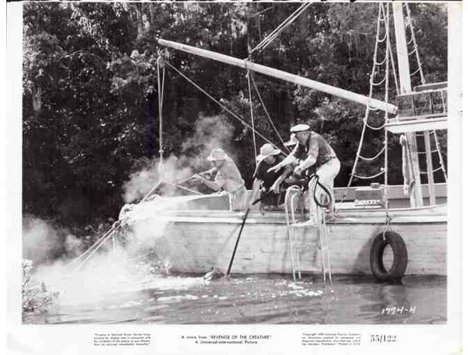 REVENGE OF THE CREATURE, 1955, movie stills, John Agar, Clint Eastwood