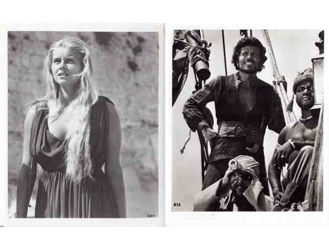 SINBAD AND THE EYE OF THE TIGER, 1977, photographs, Patrick Wayne, Jane Seymour