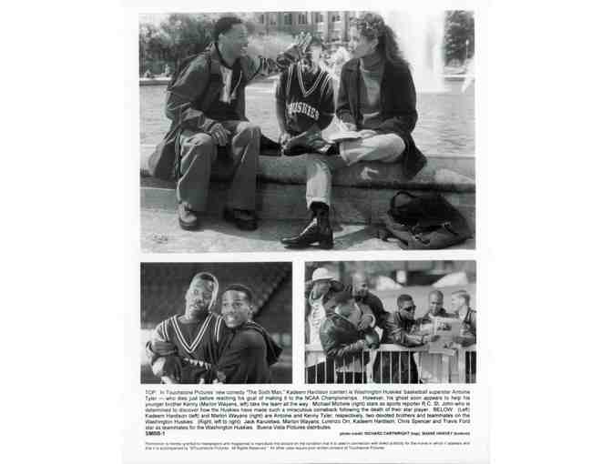 SIXTH MAN, 1997, movie stills, Marlon Wayans, Kadeem Hardison