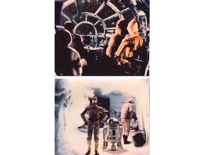 STAR WARS SAGA, 1977-1983, cards and photos, COLLECTORS LOT, Harrison Ford