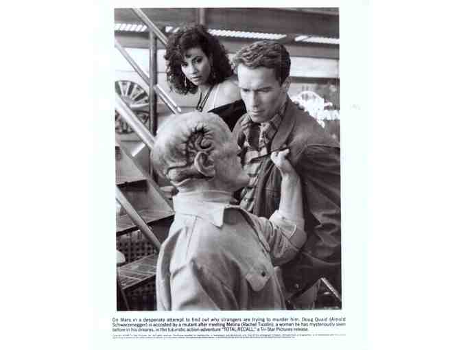 TOTAL RECALL, 1990, stills and photos, Arnold Schwarzenegger, Sharon Stone