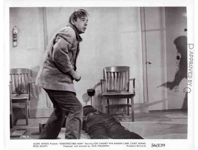 INDESTRUCTIBLE MAN, 1956, movie stills, Lon Chaney Jr.