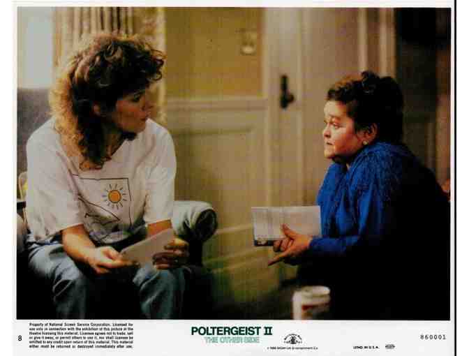 POLTERGEIST II, 1986, mini lobby cards, Jobeth Williams, Craig T. Nelson