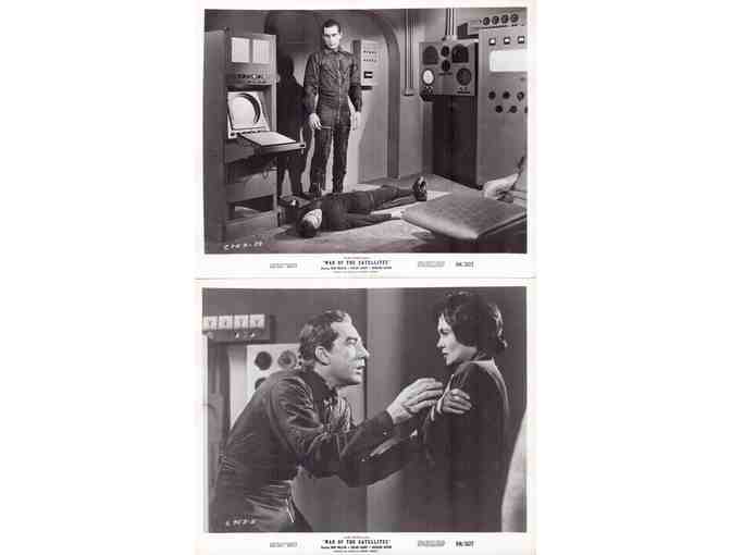 WAR OF THE SATELLITES, 1958, movie stills, COLLECTORS LOT, Dick Miller