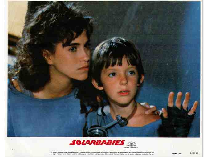 SOLARBABIES, 1986, lobby cards, Jason Patric, Lukas Haas