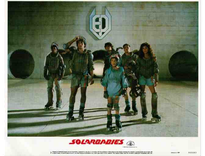 SOLARBABIES, 1986, lobby cards, Jason Patric, Lukas Haas