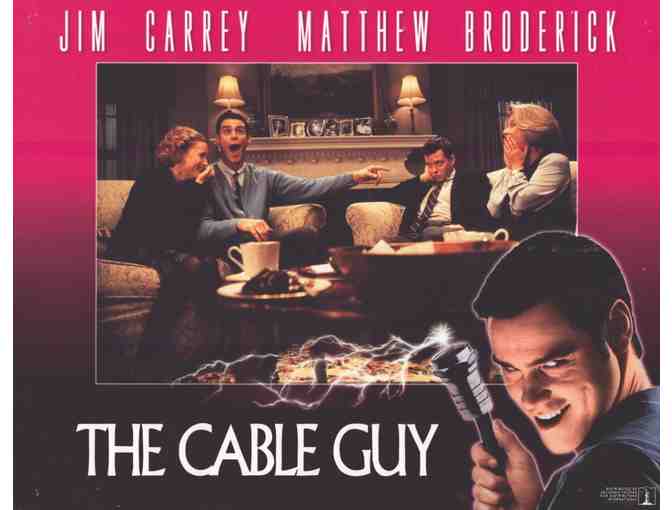 CABLE GUY, 1996, lobby cards, Jim Carrey, Matthew Broderick, Ben Stiller