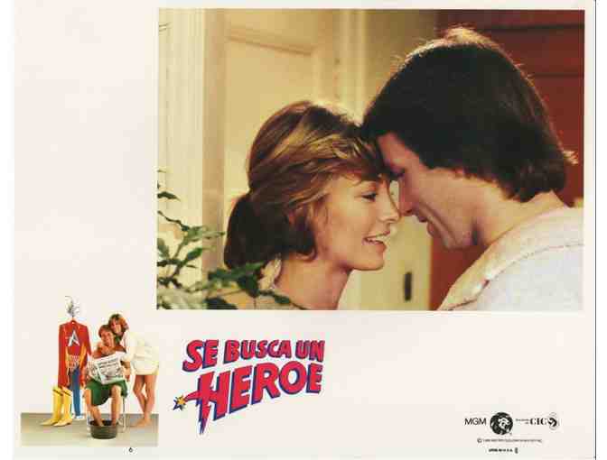 HERO AT LARGE, 1980, Spanish lobby cards, John Ritter, Anne Archer