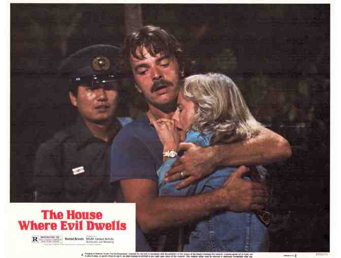 HOUSE WHERE EVIL DWELLS, 1982, lobby cards, Edward Albert, Susan George