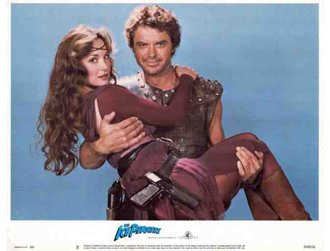 ICE PIRATES, 1984, lobby card set, Robert Urich, Mary Crosby