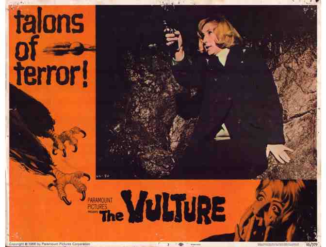 VULTURE, 1966, lobby cards, Broderick Crawford, Robert Hutton