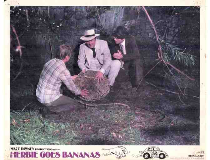 HERBIE GOES BANANAS, 1980, lobby cards, Cloris Leachman