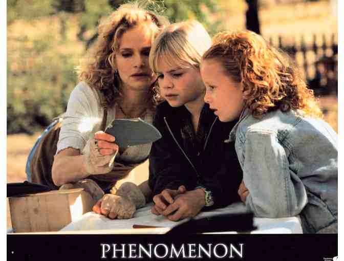 PHENOMENON, 1996, lobby cards, John Travolta, Kyra Sedgwick