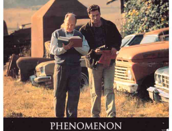 PHENOMENON, 1996, lobby cards, John Travolta, Kyra Sedgwick