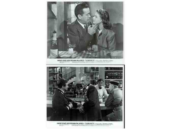 CASABLANCA, 1942, movie stills, COLLECTORS LOT, Humphrey Bogart