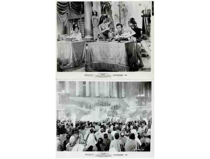 CLEOPATRA, 1963, movie stills, COLLECTORS LOT, Elizabeth Taylor, Rex Harrison