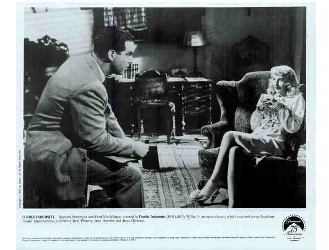 DOUBLE INDEMNITY, 1944, movie stills, Barbara Stanwyck, Fred MacMurray