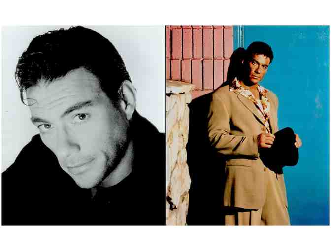 JEAN CLAUDE VAN DAMME, group of classic celebrity portraits, stills or photos