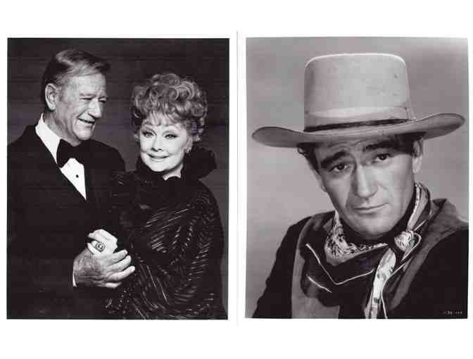 JOHN WAYNE, COLLECTORS LOT, classic celebrity portraits, stills or photos