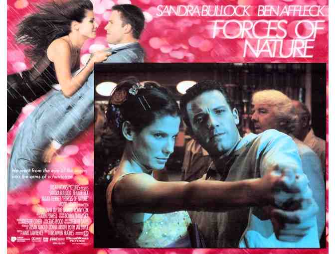 FORCES OF NATURE, 1999, lobby card set, Sandra Bullock Ben Affleck