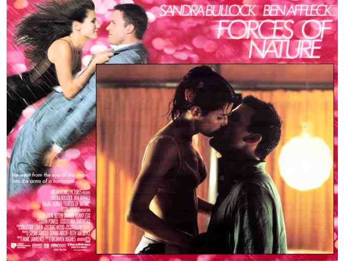 FORCES OF NATURE, 1999, lobby card set, Sandra Bullock Ben Affleck