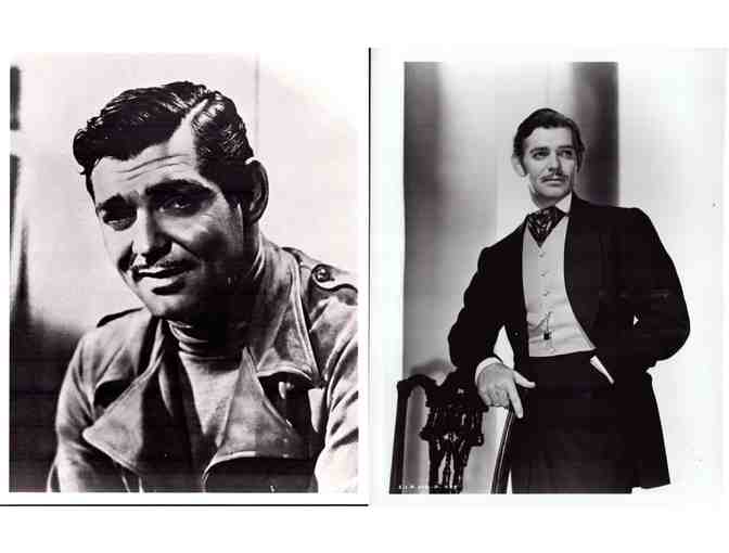 CLARK GABLE, group of classic celebrity portraits, stills or photos