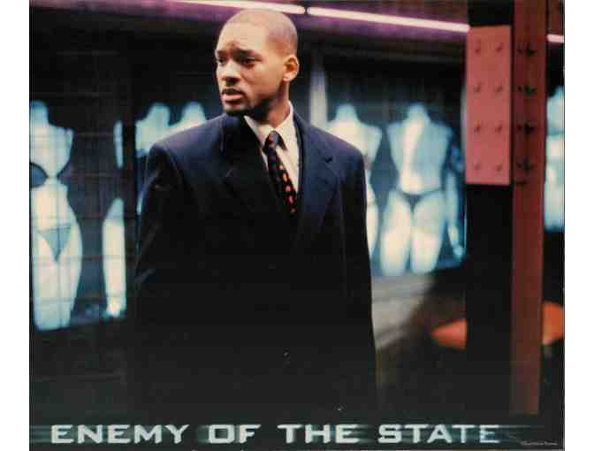 ENEMY OF THE STATE, 1998, lobby card set, Will Smith, Gene Hackman