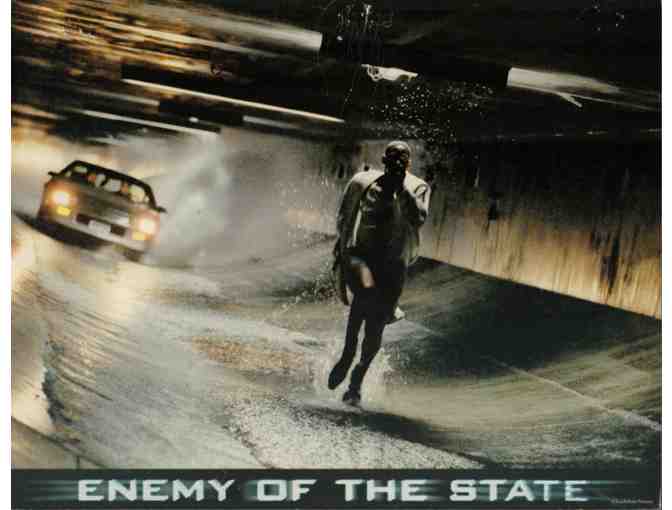 ENEMY OF THE STATE, 1998, lobby card set, Will Smith, Gene Hackman