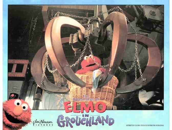 ADVENTURES OF ELMO IN GROUCHLAND, 1999, lobby card set, Mandy Patinkin, Elmo