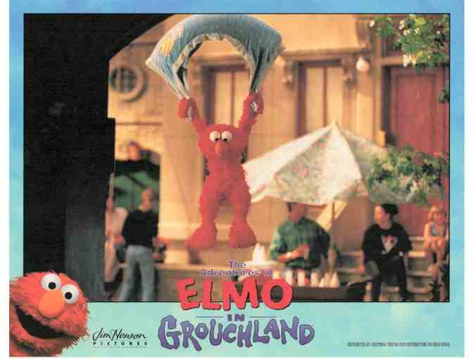 ADVENTURES OF ELMO IN GROUCHLAND, 1999, lobby card set, Mandy Patinkin, Elmo