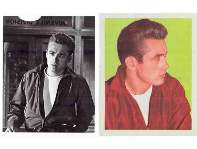 JAMES DEAN, COLLECTORS LOT, group of classic portraits, stills or photos