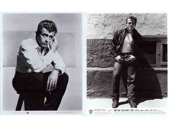 JAMES DEAN, COLLECTORS LOT, group of classic portraits, stills or photos