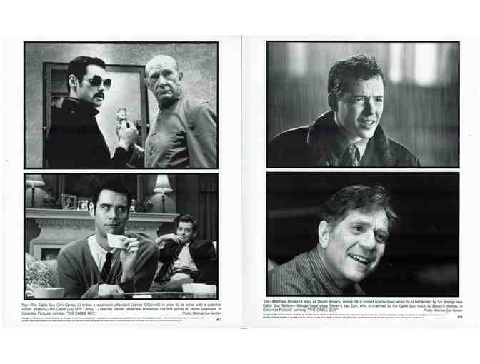 CABLE GUY, 1996, movie stills, Jim Carrey, Matthew Broderick, Ben Stiller