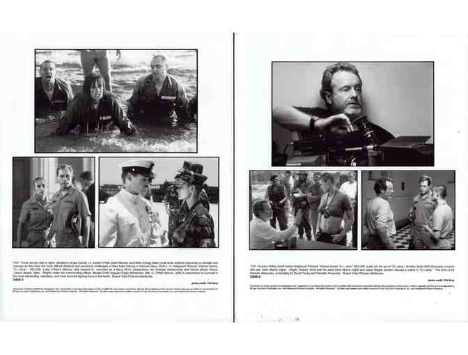 G.I. JANE, 1997, movie stills, Demi Moore, Viggo Mortensen