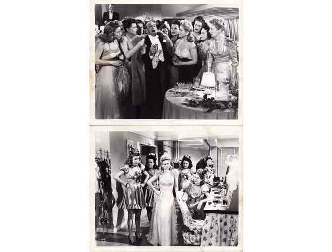 GALS INCORPORATED, 1943, movie stills, Leon Errol, Harriet Hilliard