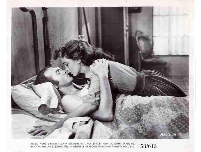 JACK SLADE, 1953, movie stills, Mark Stevens, Dorothy Malone