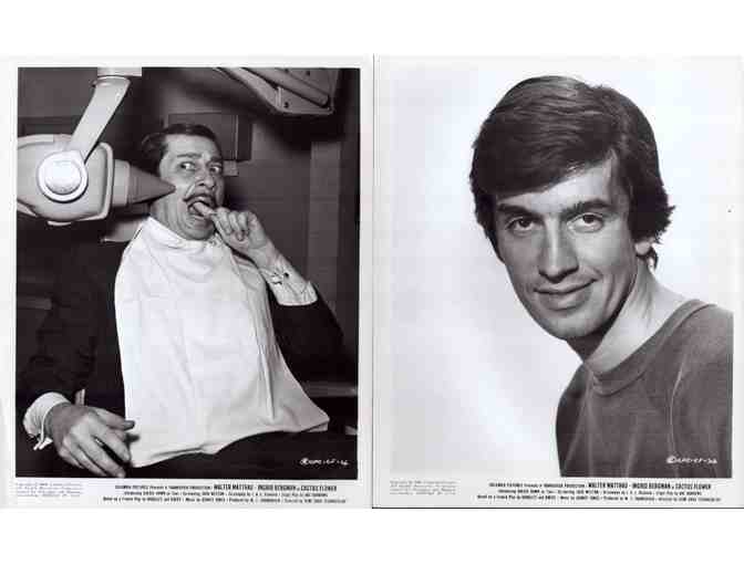 CACTUS FLOWER, 1969, card and stills, Goldie Hawn, Ingrid Bergman