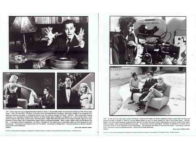 ED WOOD, 1994, movie stills, Johnny Depp, Martin Landau