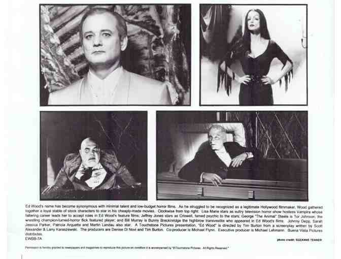 ED WOOD, 1994, movie stills, Johnny Depp, Martin Landau