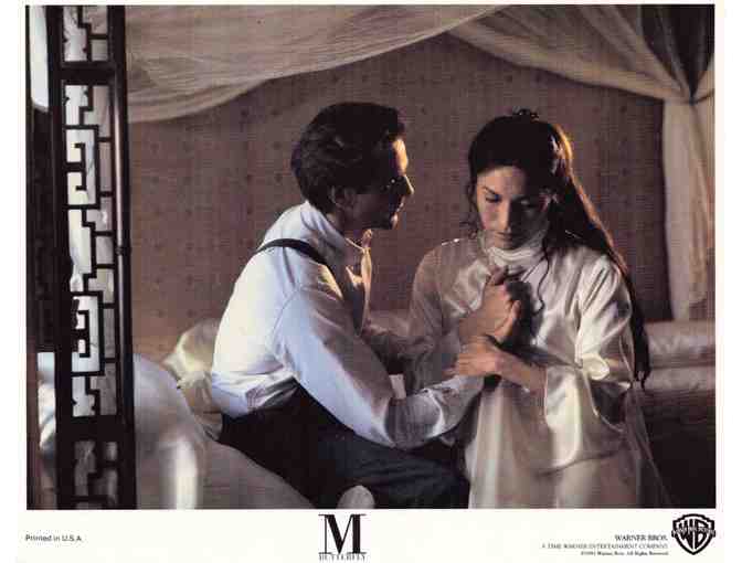 M BUTTERFLY, 1993, mini lobby cards, Jeremy Irons