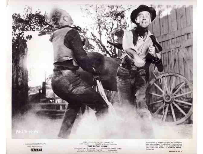 PROUD REBEL, 1958, movie stills, Alan Ladd, Olivia de Havilland