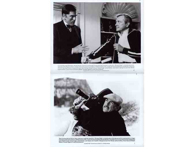 WRONG IS RIGHT, 1982, movie stills, Sean Connery, Katharine Ross